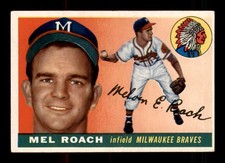 1955 Topps #117 Mel Roach   EX/EX+ X2732764