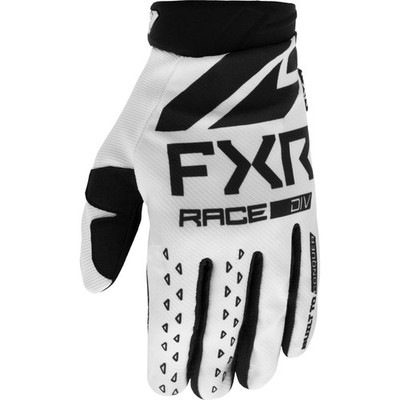 FXR Reflex MX Gloves - White / Black