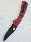 Spyderco Wayne Goddard CPM-4V St Nick's Knives Exclusive C16FPRDBK  — photo 3