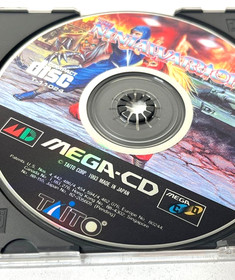 NINJA WARRIORS LIMITED EDITION SEGA MEGA CD MEGADRIVE SPINE CARD + MINI CD