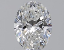 Oval Cut 1 Carat Certified GIA Natural Mined Diamond Loose F color VS2 clarity