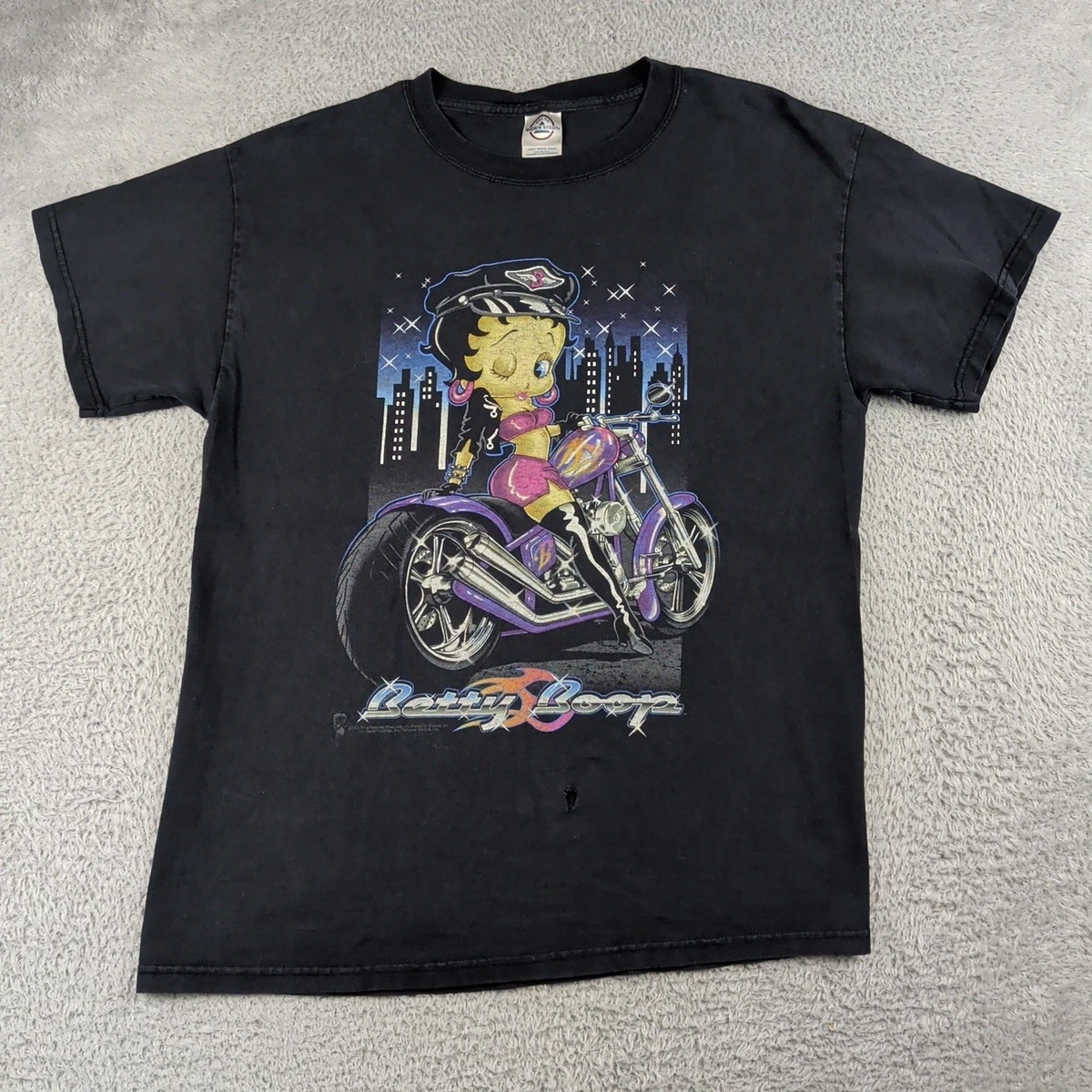 Betty Boop Biker T-Shirts for Men for sale | eBay
