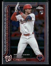 2025 Topps Chrome Update DYLAN CREWS #USC190 Rookie RC Nationals