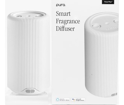 Pura Plus Smart Fragrance Diffuser White with 2 Fragrances New