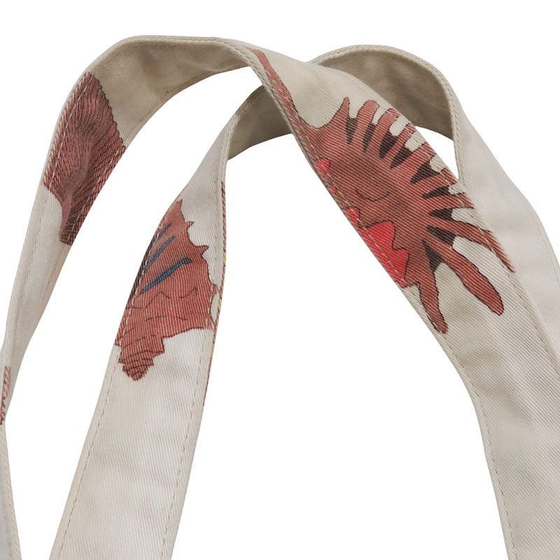 Visvim Shells Tote Bag Ivory Shell Design Men Han… - image 16