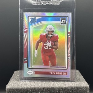 2024 Panini Donruss - Rated Rookie Trey Benson #326 Optic Preview Holo Prizm...