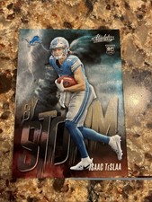 2025 Panini Absolute Isaac TeSlaa  #5 By Storm Detroit Lions WR RC NFL Insert 