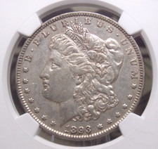 1893 "P" Morgan SILVER Dollar $ NGC XF45 #005 Extra Fine ECC&C, Inc.