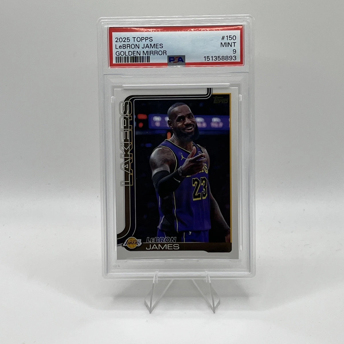 Topps LeBron James 9 Graded Basketball Sports Trading Cards
