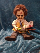 The Texas Chainsaw Massacre Leatherface Motion Activated Doll 2024 With Tags