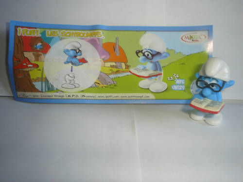 I PUFFI PERSONAGGI A SCELTA (UN126 - UN134) KINDER SORPRESA ITALIA 2010/2011 - Picture 3 of 4