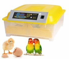 Egg Bird Incubator 48 Eggs Automatic Poultry Hatcher Breeder Digital Display
