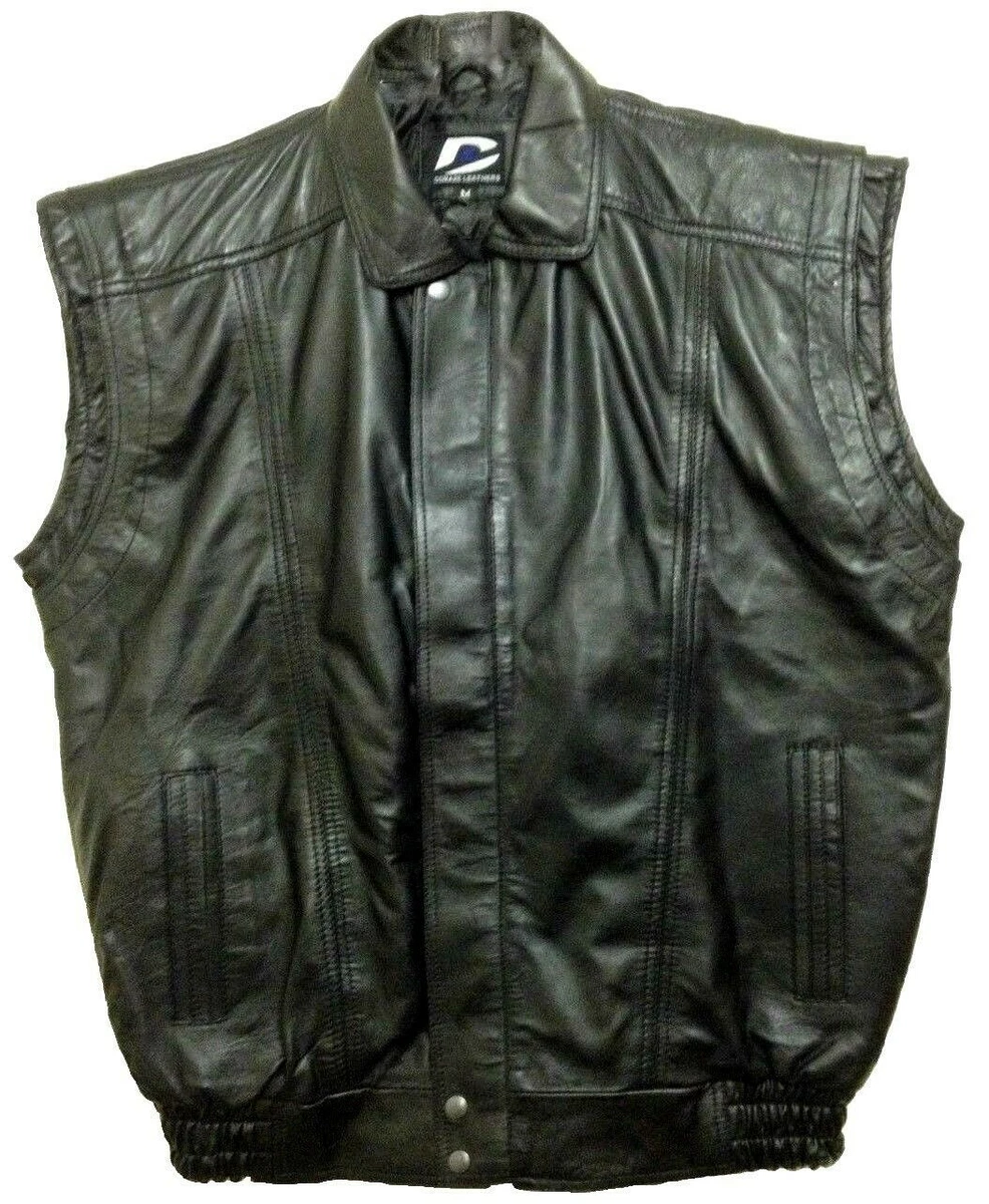 Best leather vest motorcycle clearance