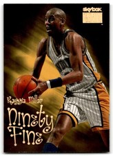 1999-00 Skybox Premium Ninety Fine Reggie Miller Indiana Pacers #217