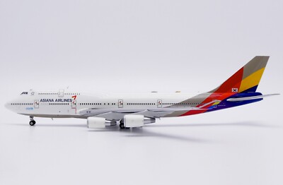 JC Wings 1:400 アシアナ航空 B747-400 HL7428 FD BOEING 747-400 ASIANA AIRLINES REG: HL7428 - JC WINGS XX40221 1