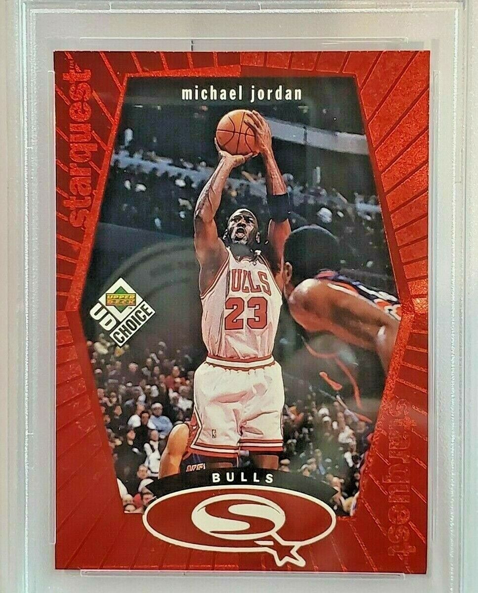 1998-99 Michael Jordan Upper Deck UD Choice Starquest-Red #SQ30 Bulls