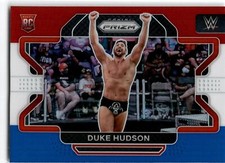 2022 Panini Prizm WWE #61 Duke Hudson Red, White and Blue