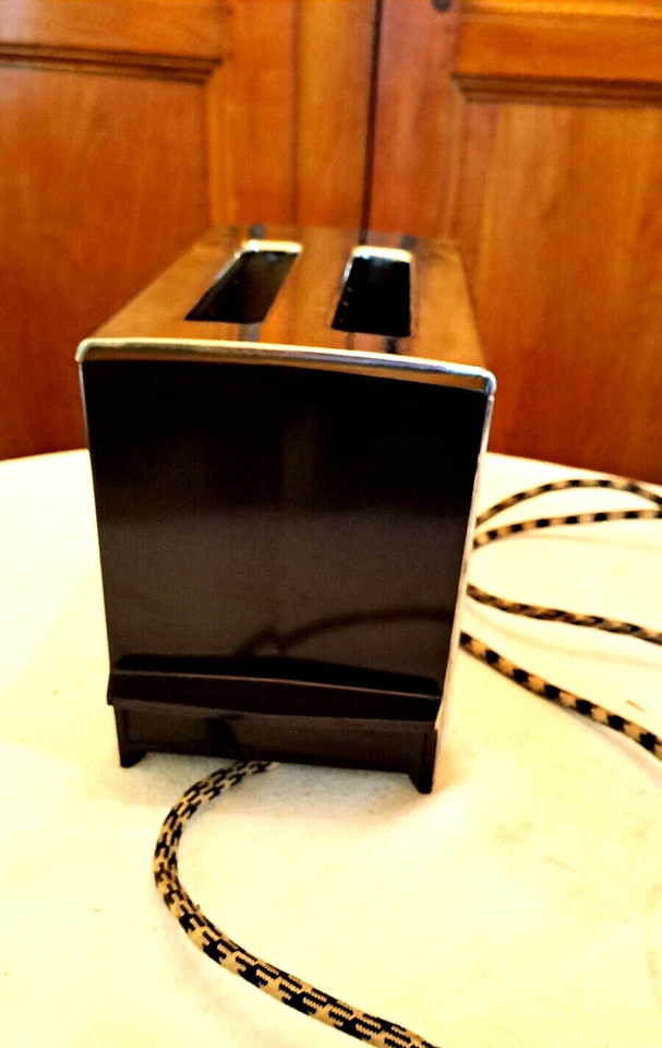 ANCIEN GRILLE PAIN DOUBLE TRANCHE MARQUE CALOR FONCTIONNEL CHROME - Photo 4/4