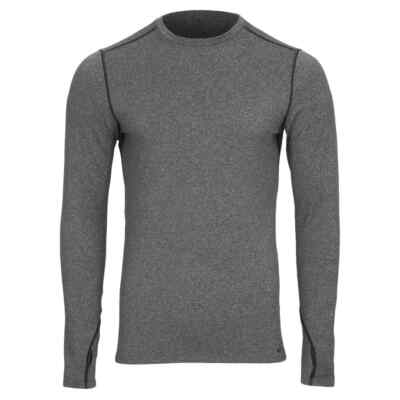 Hot Chillys Men Micro Elite Chamois Crewneck Top Midweight Fit Base Layer XLarge