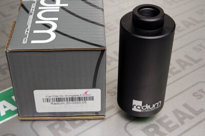 Radium Engineering High Flow Fuel Filter Kit w/ 6 Micron Microglass Filter