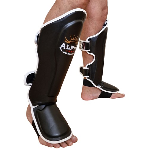 ALPHA MUAY THAI KICKBOXEN SCHIENBEINSCHONER FÜR TRAINING (XS-L) (Kinder-Erwachsene) - Bild 4 von 23