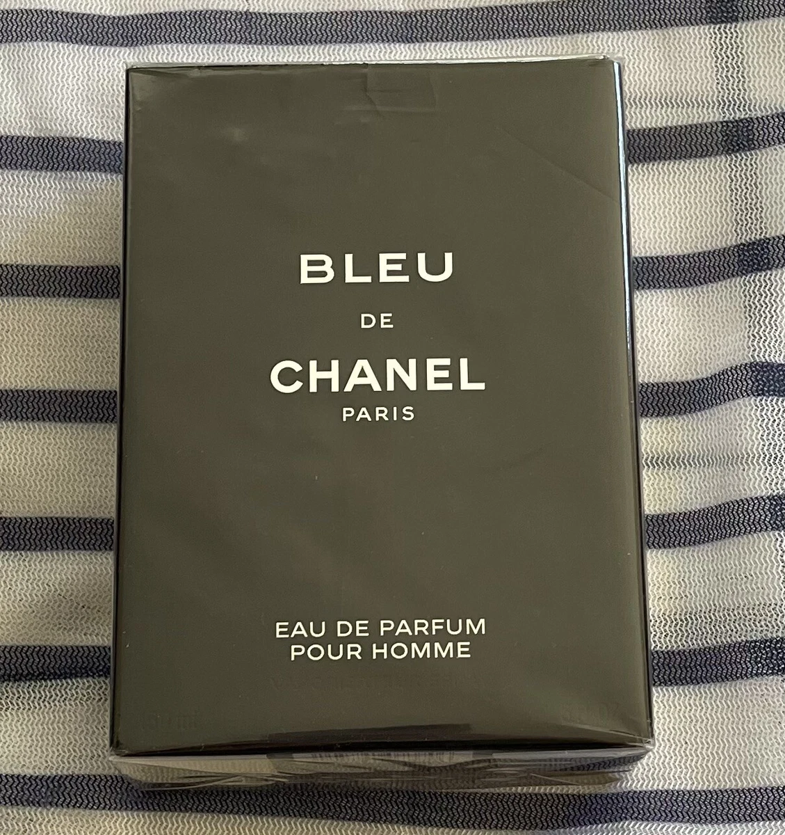 Chanel Bleu De Chanel Eau de Parfum Spray, Cologne for Men, 5 Oz