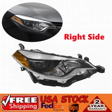 For 2014 2015 2016 Corolla Headlight LED Headlamp Right Passenger Side Head Lamp