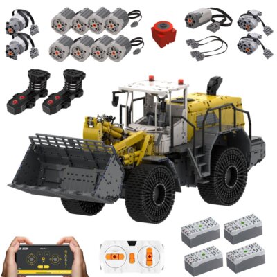 ZITIANYOUBUILD L586 Wheel Loader with Power Functions 12135 teile Bausets