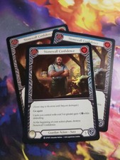 3x Stonewall Confidence Blue Foil Playset Welcome to Rathe Flesh and Blood