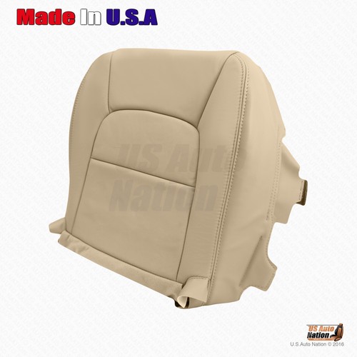 Fits 1991 - 2000 Lexus SC300 SC400 DRIVER & PASSENGER Bottom Leather Cover Tan - Picture 3 of 11