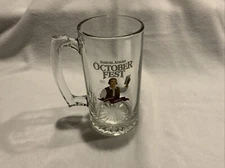 Beer Glass Mug Boston Beer Company Samual Adams October Fest Seasonal Brew