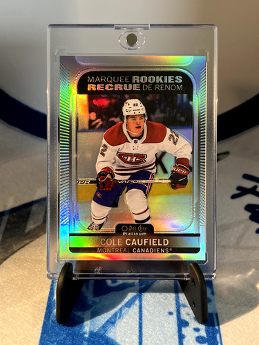 Cole Caufield [Exclusives] #201 2021 Upper Deck card
