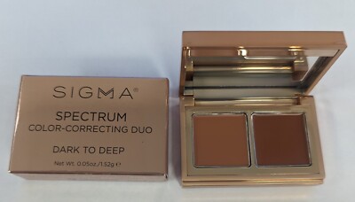 1 PIECE - SIGMA SPECTRUM COLOR-CORRECTING DUO DARK TO DEEP 0.05oz