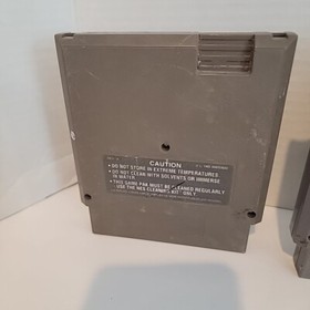 Vintage NINTENDO NES LOT - SIMPSONS BART VS THE WORLD SUPER MARIO 3 Duck Hunt