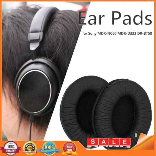 1 Pair Headphones Ear Cushions for SONY MDR-NC60 MDR-D333 DR-BT50 Sponge Covers - Bild 1 von 7