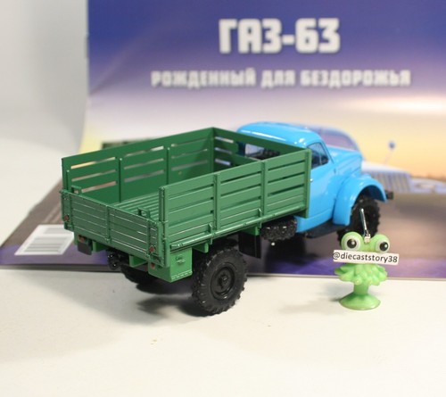 1:43 GAZ MM 51 A Fourgon 63 4x4 Resortbuss ZARM russian USSR truck UdSSR URSS - Picture 16 of 19