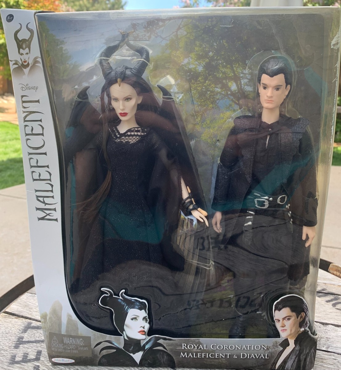 Disney Maleficent Royal Coronation Maleficent & Diaval Jakks