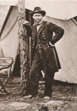 Ulysses S Grant Civil War General and 18th President; Reproduction Postcard Mint