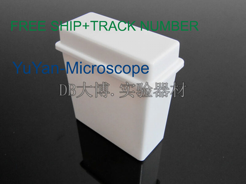 Plastic Staining Rack Stand Coplin Jar ,put 24 glass microscope slides free ship - Picture 5 of 5