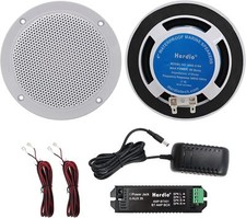 Herdio 4" Bluetooth Marine Deckensprecher 120W wasserdicht für Boot Haus Auto
