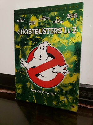 Ghostbusters 1 & 2 & Book - Double Feature Gift Set DVD - Ghost
