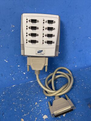 EASY SYNC 8 Port Serial RS232 to Serial Adapter Data Control Box
