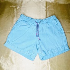 WONDER NATION Girl's Drawstring Waist Shorts Light Blue Size 6-6X