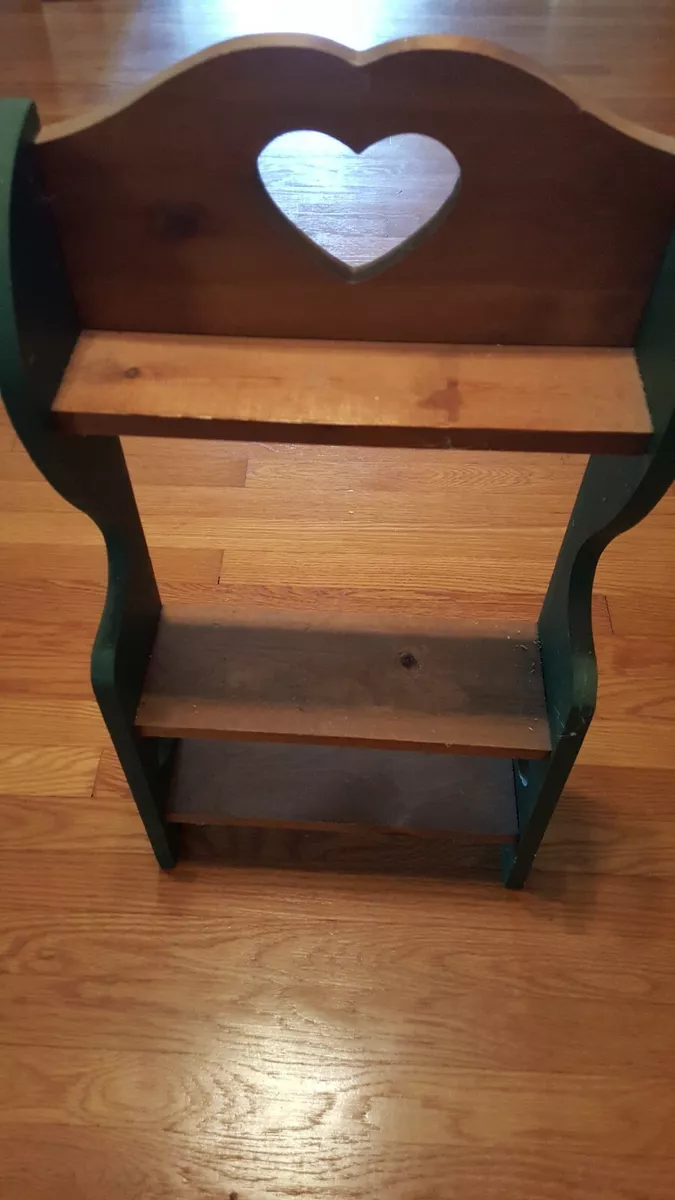 Country Heart Cut Out Shelf Free Stand or Hang 28