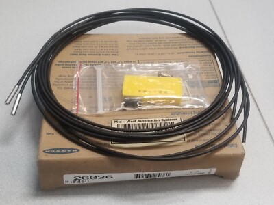 BANNER PIF46U - Fiber Optics, Glass Fiber, Opposed, Length 1m, Miniature Tip