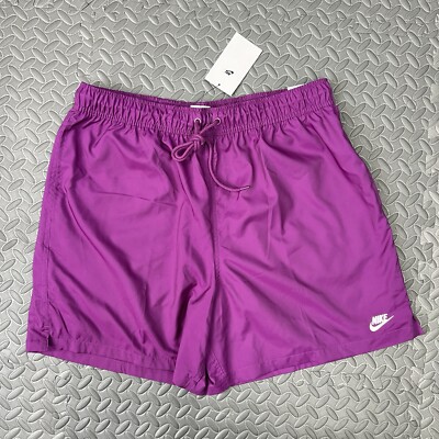 Nike Flow Shorts Size Small Mens Purple Woven 6
