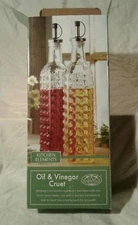 New, Home Essentials, 2 Piece Oil & Vinegar Cruet