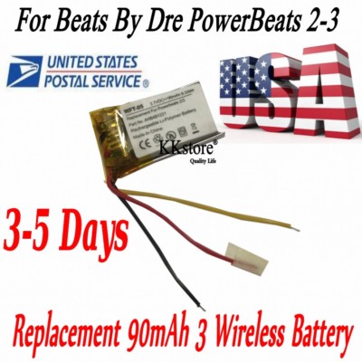 Replacement AHB481221 Battery 90mAh for Beats by Dre PowerBeats2 3 Wireless