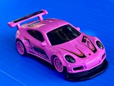 2025 Hot Wheels Porsche 911 GT3 RS  PINK Prototype Unspun Super Hot & Rare