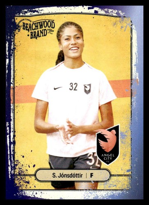 #ad Sveindís Jane Jónsdóttir Angel City 2025 Beachwood Parkside RC #117 $2.00